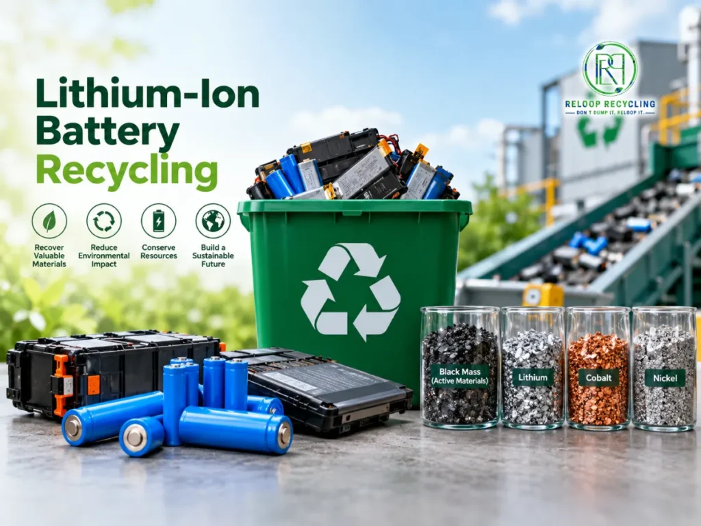 Lithium-Ion Battery Recycling Process, Benefits, Challenges and the Future of Battery Waste Management